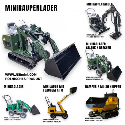  Lader Bagger Dumper - NEU 2025 - Direkt vom Hersteller JSB 