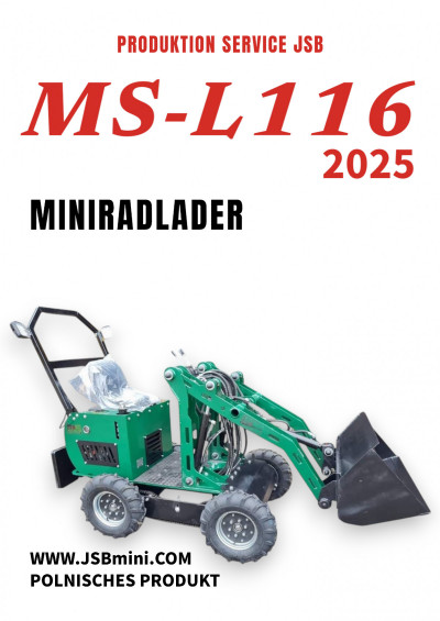 MINI-RADLADER MS-L116 JSB - DE