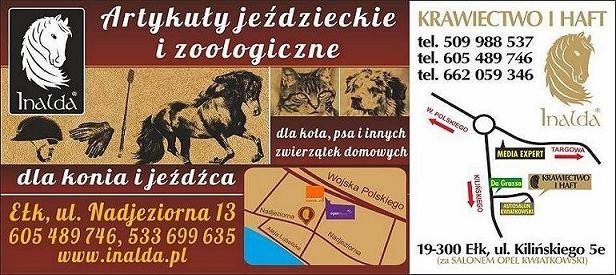 INALDA Sklep jeździecko - zoologiczny 0