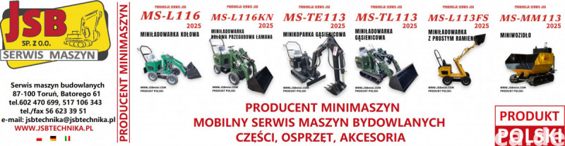 NAJLEPSZY MOBILNY - STACJONARNY SERWIS MASZYN BUDOWLANYCH DL 5