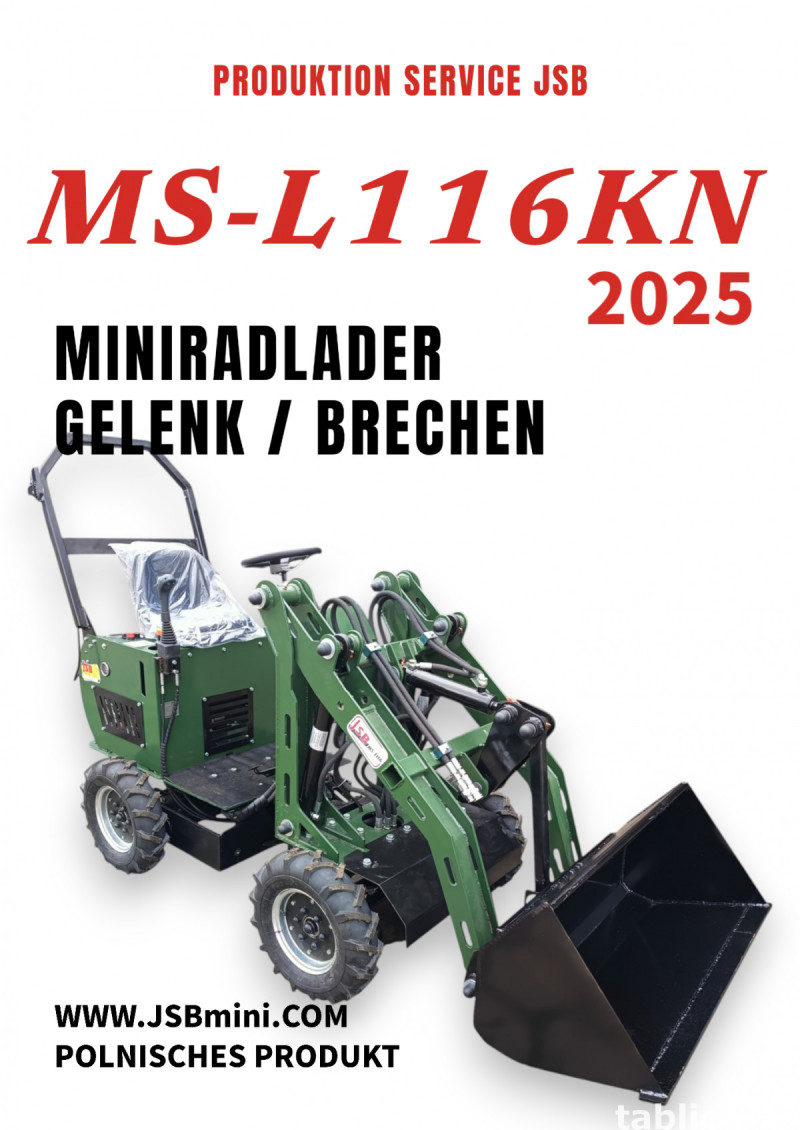 MINI-GELENKRADLADER MS-L116KN JSB - DE 0