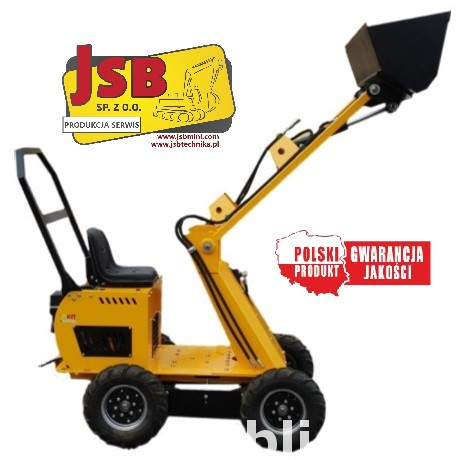 MINI-RADLADER MIT GERADEM ARM MS-L113FS JSB - DE 1